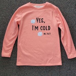 Graphic Long Sleeve Shirt - Pink